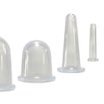 thumbnail image 4 of Mini taza ventosa de vacío tazas de masaje conjuntos de ventosas faciales para el cuerpo y la cara, relajación, Anti-envejecimiento, Anti-celulitis - Claro (4 juegos) Zulema Aspiración de silicona al vacío, 4 of 7