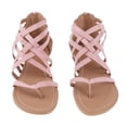 thumbnail image 2 of Sandalias de Cuero artificial Soledad con cremallera Trasera para mujer talla 40, 2 of 10