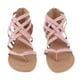 thumbnail image 2 of Sandalias de Cuero artificial Soledad con cremallera Trasera para mujer talla 40, 2 of 10