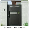 thumbnail image 2 of Cast Iron Numerals Address Number Hotel Room Number Metal Mailbox Numbers Office, 2 of 6