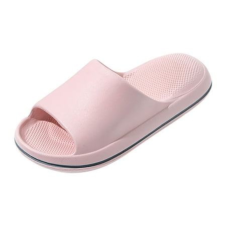 

Women Slippers Slippers Indoor And Outdoor Fashion Simple Beach Slippers Flat Soles Thick Soles Comfortable