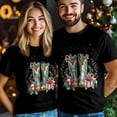 thumbnail image 4 of Mens T Shirts Christmas Western Boots Short Sleeve Casual Men's Tee Tops Graphic T-Shirts for Teen Boys/Men, 4 of 8