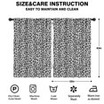 thumbnail image 2 of Blackout Kids Curtains,Leopard Print Childrens Insulated Curtains Set Of 2,Bedroom Essentials,Toddler Room Decor 42"x63"(106x160cm), 2 of 4