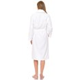 thumbnail image 2 of TowelSelections Women's Robe, Turkish Cotton Terry Shawl Bathrobe Large/X-Large White, 2 of 6