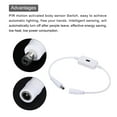 thumbnail image 4 of Infrared Hand Sweep Sensor Switch DC 24V No Touch Motion Sensor for LED Strip White 2Pcs, 4 of 6