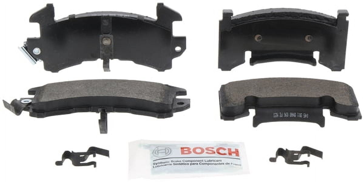 Bosch BE154H Bosch Blue Semi-Metallic Brake Pads with Hardware