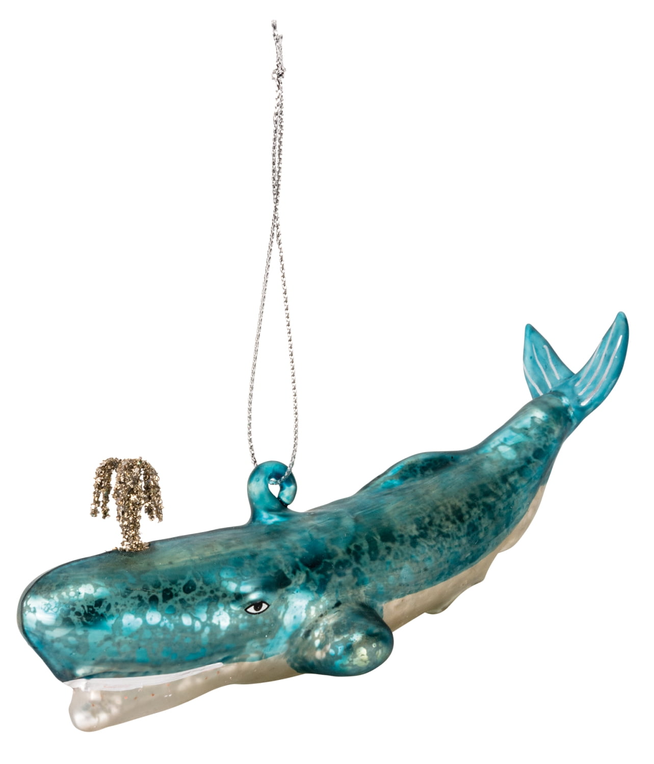 Whale Christmas Ornament 