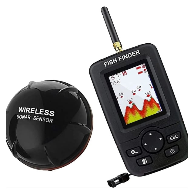 Wireless Sonar Fishing Alert Fish Finder Underwater Echo Sounder Fishing Detector Portable Finder