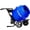 Blue, variant on Rvchic 5.3 Cu.Ft Heavy Duty Cement Mixer, Portable Power Electric Concrete Mixer with Wheels and Stand, for Mortar, Stucco and Fodder,140L,Orange