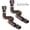2pcs brown, variant on 3 pack Flexible Rain Gutter Downspout Extensions,Drain Downspout Extender,Gutter Extension Flexible,Down Spout Drain Extension Pipes,Extendable from 21 to 60 Inches (3pcs white)