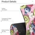 thumbnail image 4 of Yayeee Faucet Mat for Kitchen Sink 14.7" Diatomite Long Splash Guard Pad, Pink Blueberries, 2 Pack, 4 of 7