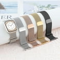thumbnail image 2 of KOMI 2Pack Milanese Loop for Apple Watch Band 40mm 41mm 38mm 44mm 45mm 49mm 42mm iwatch band Women Men,Stainless Steel Mesh Magnetic Strap for Apple watch Ultra/2 Series 9 8 7 6 5 4,SE 2nd Generation, 2 of 7