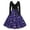 8# Dark Purple, variant on Womens Halloween Dress Pumpkin Costume Dresses Vintage Bat Print Dress A Line Dress Halloween Themed Plus Size Clothes Black L