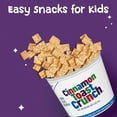 thumbnail image 4 of Cinnamon Toast Crunch Breakfast Cereal, Crispy Cinnamon Cereal, Cereal Cups, 8 oz (4 Ct), 4 of 11