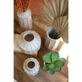 thumbnail image 5 of SET OF FIVE WHITE CERAMIC PLANTERS, 5 of 7