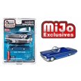 thumbnail image 2 of 1962 Chevrolet Impala SS Convertible Blue Metallic Custom Lowriders Limited Edition to 4800 pieces Worldwide 1/64 Diecast Model Car by Autoworld, 2 of 2