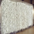 thumbnail image 5 of Guirnalda de luces LED con 8 modos para decoración de fiestas, bodas, cumpleaños, Año Nuevo, Navidad, vacaciones, cortina USB, 5 of 5