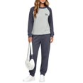 thumbnail image 5 of Amidoa Girls 2 Piece Outfits Fall Winter Clothes Long Sleeve Top and Casual Pants Kids Clothing Sets Gray Size 7-8 Years, 5 of 6
