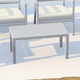 thumbnail image 4 of Ocean Rectangle Cofee Table Silver Gray, 4 of 5