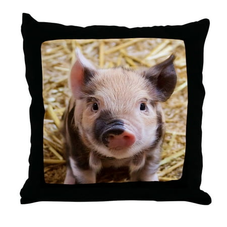 CafePress - Sweet Piglet - Decor Throw Pillow (18"x18")