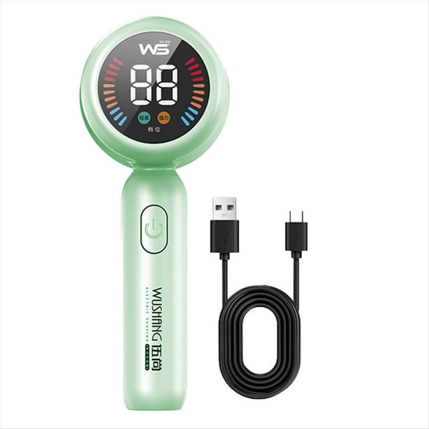 Quitapelusas para Afeitadora de Telas Quitapelusas para Ropa Quitapelusas para Ropa con Pantalla LED Recargable por USB, Verde