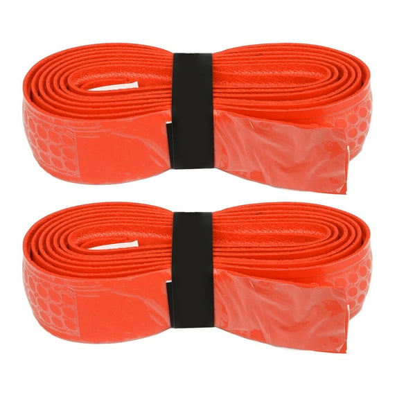 Tennis Racquet Overgrips, Polyurethane Nitrogen Fiber 2 PCS Tennis Racket Grip Tape For Exercise Red,Blue,Pink,Yellow,Orange