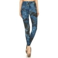 thumbnail image 2 of Niobe Clothing Womens Buttery Soft Graphic Print Tie Dye Leggings, 2 of 3