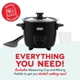 thumbnail image 2 of Dash Mini Ceramic Rice Cooker - Designed for Single-Serve Cooking - Compact Rice Cooker with Nonstick Removable Pot, Keep Warm Function & Easy-to-Cle, 2 of 6