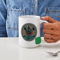 thumbnail image 4 of CafePress - Mimbres Teal Quail Large Mug - 15 oz Ceramic Large White Novelty Mug, 4 of 6