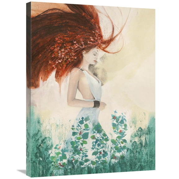 Global Gallery's 'Fairy of Spring' by Erica Pagnoni Stretched Canvas Wall Art