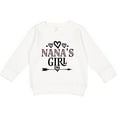 thumbnail image 2 of Inktastic Nana Girl Granddaughter Toddler Sweatshirt, 2 of 4