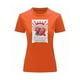 thumbnail image 1 of Playera Blusa De Fresas Strawberry Vintage Retro Ropa Casual Para Mujer Color Anaranjado Talla Grande Marca Emil SaEs, 1 of 4