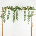 thumbnail image 4 of Balsa Circle 3 Green 41" Silk Eucalyptus Leaves Hanging Artificial Plant Stems Party Events Decorations, 4 of 7