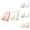White, variant on Fancifize 2 Pack Cartwheel Shorts for Girls Kids Biker Under Dress Dance Girl's Breathable Comfy Shorts,3-15 Y
