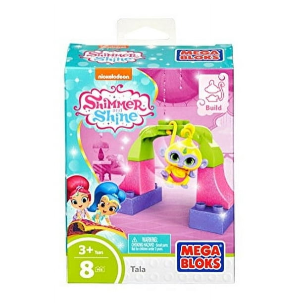 Figura Mega Bloks Shimmer & Shine Tala con arco de palmeras