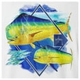 thumbnail image 3 of Guy Harvey Menâs Offshore Fish Collection Long Sleeve T-Shirt - Bright White Medium, 3 of 3