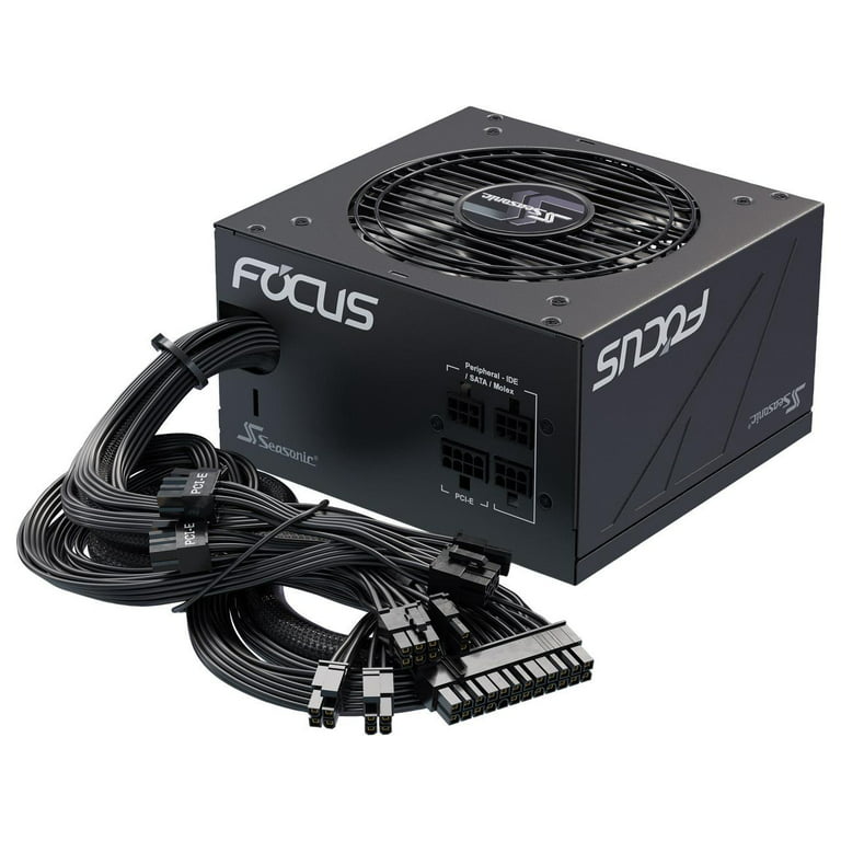  Seasonic FOCUS GX-850, 850W 80+ Gold, Full-Modular, Fan Control  in Fanless, Silent, and Cooling Mode, Perfect Power Supply for Gaming and  Various Application, SSR-850FX. : Electronics