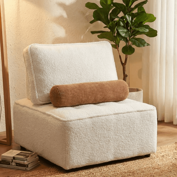 CHARRYARN by TexStead Almohada para Abrazar Almohada Cilíndrica de Pana Almohada de Cama Cilíndrica - Almohada Larga Multifuncional - Apta para yoga, Soporte Lumbar y Del Cuello Almohada Enrollable -