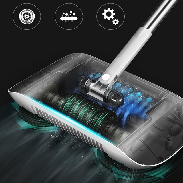 Sweeper, Multi-function Household Hand Push Sweeper Sweeping Machine Mop Broom Floor Cleaning Tools