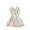 White, variant on Tumotour Satin Silk Nightgowns For Women Mini Dress Sleeveless Nightgown Solid Color V-Neck Pajamas Loungewear Lace Sleepwear Chemise Lingerie Dress Tank Sleepwear Lace Nightshirt