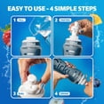thumbnail image 4 of Botella de Agua Cirkul 650 ml Grip Squeeze con Cartucho de Sabor, 4 of 9