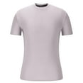 thumbnail image 3 of pstuiky camisetas para hombre, Camisa informal de manga corta con cuello redondo y corte ajustado para hombre, de color liso camisas casuales para hombre m, 3 of 5