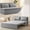 Light Gray, variant on Puremind Twin Size Pull Out Sofa Bed, Linen Convertible Sleeper Sofa, Loveseat Pull Out Couch Bed for Small Place/Apartment/Office, Dark Gray