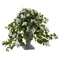 thumbnail image 2 of Nearly Natural 6838-WH Bougainvillea with Decorative Urn, 2 of 3