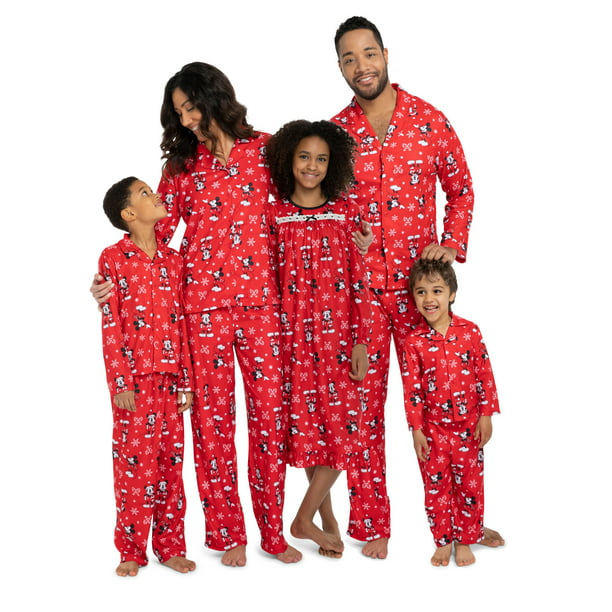 Disney P - Mickey Mouse Christmas Holiday Family Sleepwear Unisex Baby ...