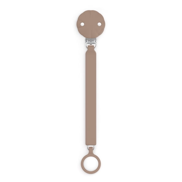 Broche para chupete de silicona Suavinex Wonder Raw Umber