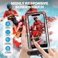 thumbnail image 2 of Livhil Waterproof Dry Bag and Waterproof Cell Phone Bag for Outdoor Water Sports, Boating, Hiking,Kayaking,Fishing (2 * Phone case(Clear)), 2 of 7
