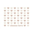 thumbnail image 2 of Straatsma, Leah 14x12 White Modern Wood Framed Museum Art Print Titled - Choose Love, 2 of 4