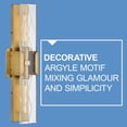 thumbnail image 6 of 57062HB Hinkley Lighting Monte - 10W 2 LED Large Bath Vanity-20 Inch Tall and 5 Inch Wide-Heritage Brass Finish, 6 of 9