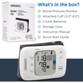 thumbnail image 2 of Monitor de Presión Arterial Gold OMRON de Muñeca Inalámbrico Portátil Digital Bluetooth 200 Lecturas 2 Usuarios Omron ON-PM400, 2 of 2